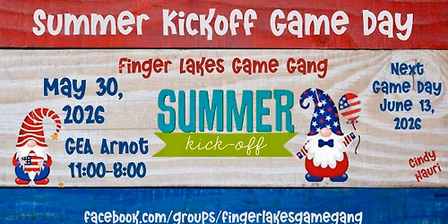 \ud83c\udf1e Summer Kick-Off Game Day \ud83c\udf1e