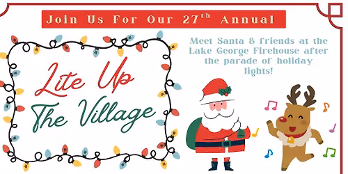 27th Annual "Lite Up the Village" in Lake George