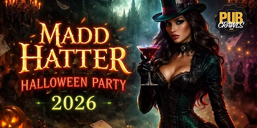 Madd Hatter Hoboken Halloween Haunting Party 2026