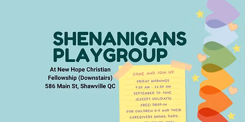 Shawville Shenanigans Playgroup