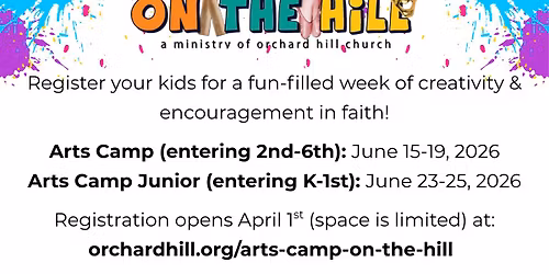 Arts Camp on the Hill
