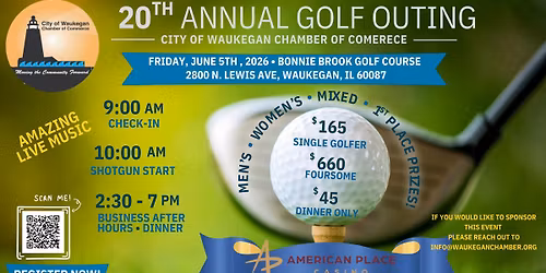 20th Annual Waukegan Chamber Golf Outing