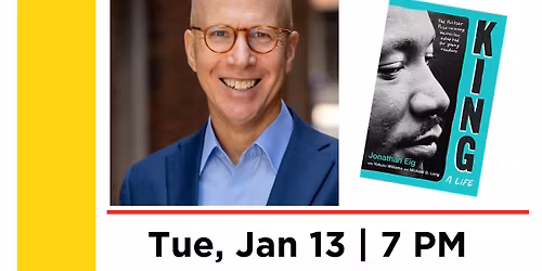  Illinois Libraries Present: Bringing History to Life with Jonathan Eig (Zoom event)