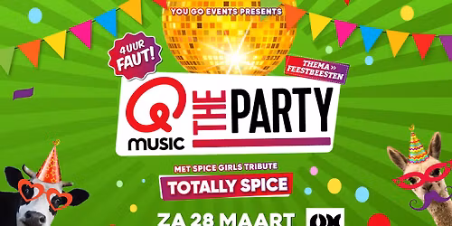 QMusic the Party met Spice Girls Tribute