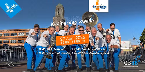 Koningsdag \ud83d\udc51 Zwolle \ud83d\udc99\ud83e\udde1