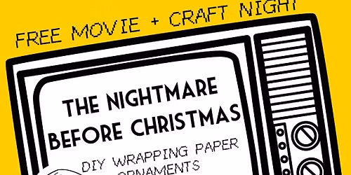 Free Movie + Craft Night at West Torrens Library