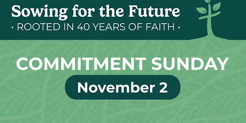 Commitment Sunday
