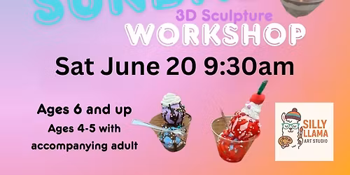 3D Sculpture Art - Ice Cream \ud83c\udf68 Sundaes!