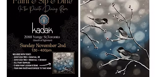 Paint & Sip & Dine
