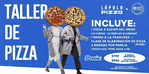 Taller de l\u00fapulo pizza