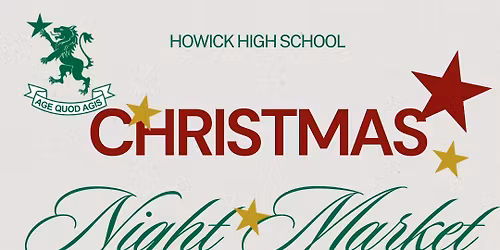 Howick High School Christmas Night Market