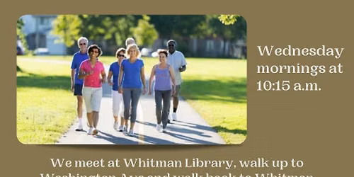 Wednesday Walking Club for Adults