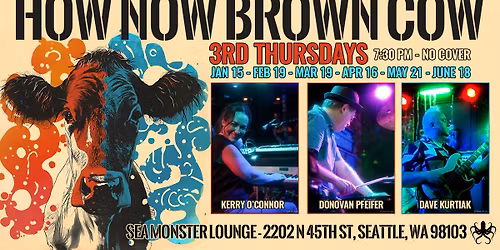3rd Thursdays @ Sea Monster Lounge