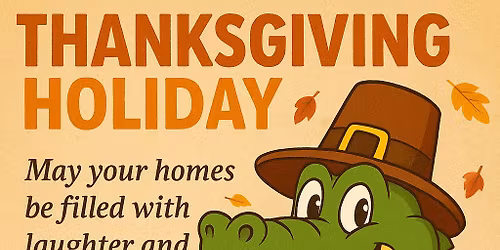 Thanksgiving Holiday Break