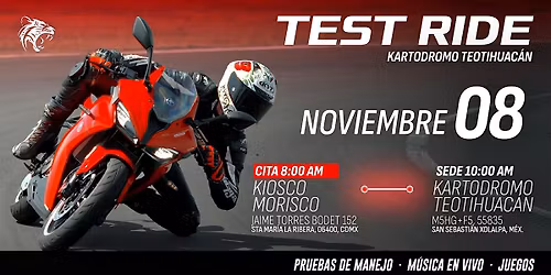 Test Ride Kart\u00f3dromo Teotihuac\u00e1n