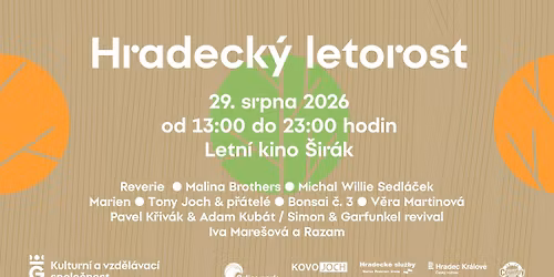 HRADECK\u00dd LETOROST ANEB KONEC L\u00c9TA V \u0160IR\u00c1KU