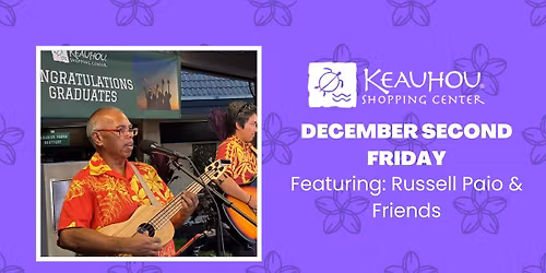 December Second Friday Entertainment: Russell Paio & Friends