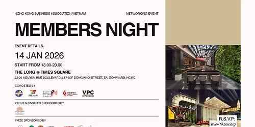 HKBAV Monthly Members Night