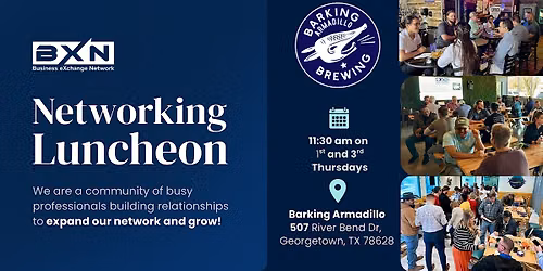 BXN Georgetown Networking - Barking Armadillo Brewing