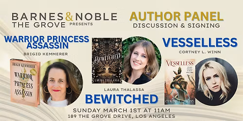 Calling Romantasy Lovers! Fantasy and Romance Panel at B&N The Grove