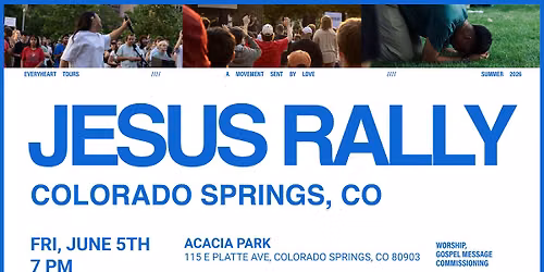 COLORADO SPRINGS, CO - JESUS RALLY