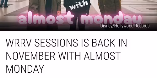 WRRV Sessions with Almost Monday