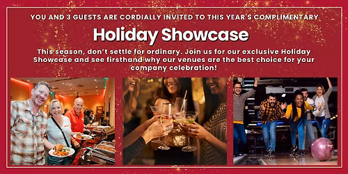 Holiday Showcase 2025 | Prairie Lanes