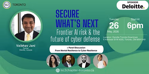 ISC2 Toronto Chapter May 2026 Event