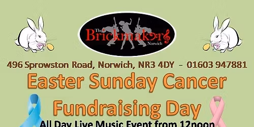 The Brickmakers Easter Sunday Cancer Charity Day 