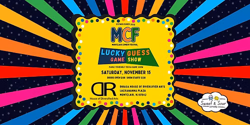 Montclair Comedy Festival - The Lucky Guess Game Show (Family Friendly)