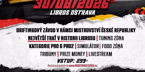DRIFTKING of OSTRAVA!!! \/ Mistrovstv\u00ed \u010desk\u00e9 republiky #3