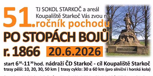 Pochod Po stop\u00e1ch boj\u016f roku 1866