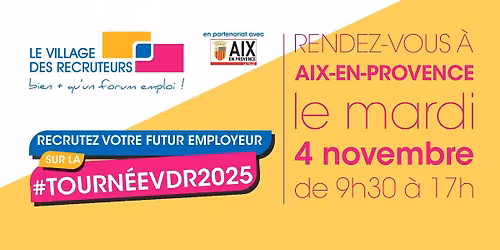 Le Village des Recruteurs de Aix-En-Provence 2025