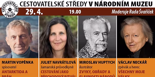 Cestovatelsk\u00e9 st\u0159edy v NM: Vop\u011bnka, Navr\u00e1tilov\u00e1, Huptych, Neck\u00e1\u0159