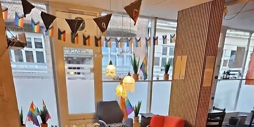 LGBTQ+-F\u00e6llesspisning 30. april kl. 18-21