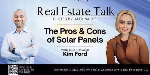 Real Estate Talk: The Pros & Cons of Solar Panels