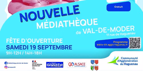 F\u00eate d'ouverture de la M\u00e9diath\u00e8que de Val-de-Moder
