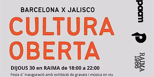 CULTURA OBERTA - Exhibici\u00f3n + musica en vivo