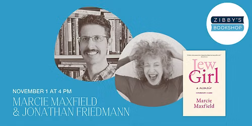 Author Event! Marcie Maxfield & Jonathan Friedmann on JEWGIRL