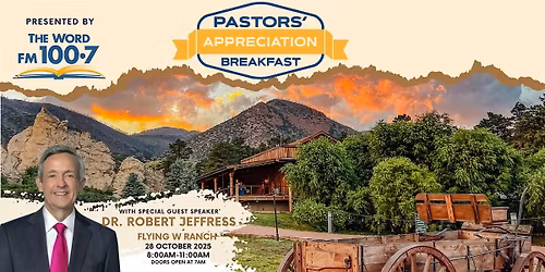 100.7 The Word Pastors' Appreciation Breakfast