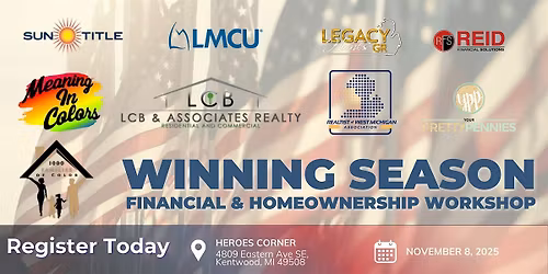 Winning season Financial & Homeownership workshop