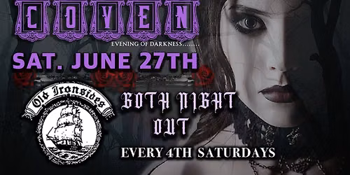 Club Coven \u2605 Saturday june 27th 2026 \u2605 A Monthly Dark Dance Party
