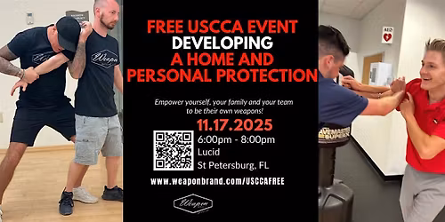 FREE USCCA Event\/ Develop a Personal & Home