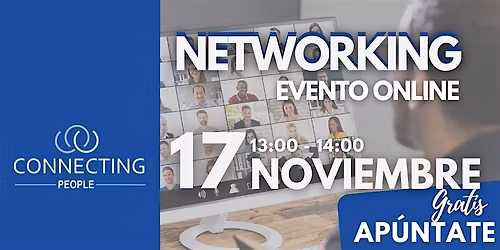 NETWORKING VALENCIA CONNECTING PEOPLE -Online -17 Noviembre