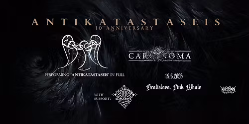\u2ad8\u2ad8\u2ad8 Abyssal (uk) + Carcinoma (uk) + Ceremony of Silence \/ PINK WHALE \u2ad8\u2ad8\u2ad8