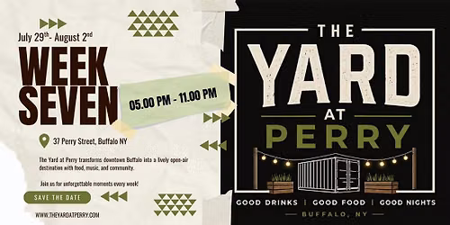 Week Seven @ The Yard