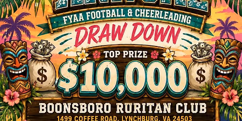4th Annual FYAA Football and Cheer Draw Down Fundraiser