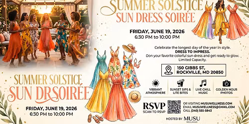 Summer Solstice Sun Dress Soir\u00e9e