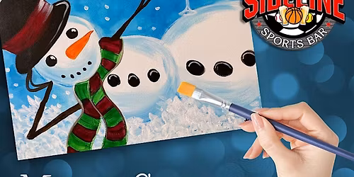 Martini Snowman - Paint and Sip at The Sideline Owosso