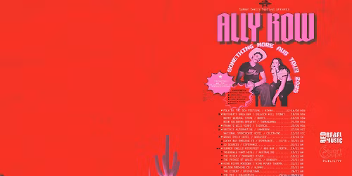 Sunday arvo at Lucky Bay with VIC based Award winning duo Ally Row